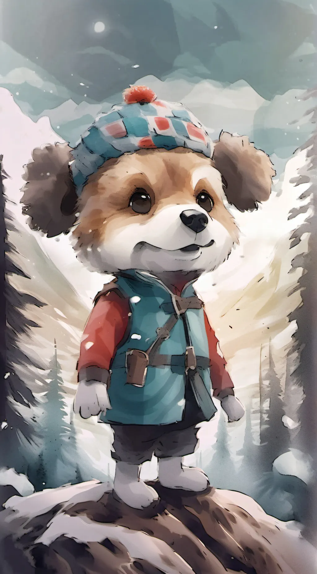 ai character: Laybent  background