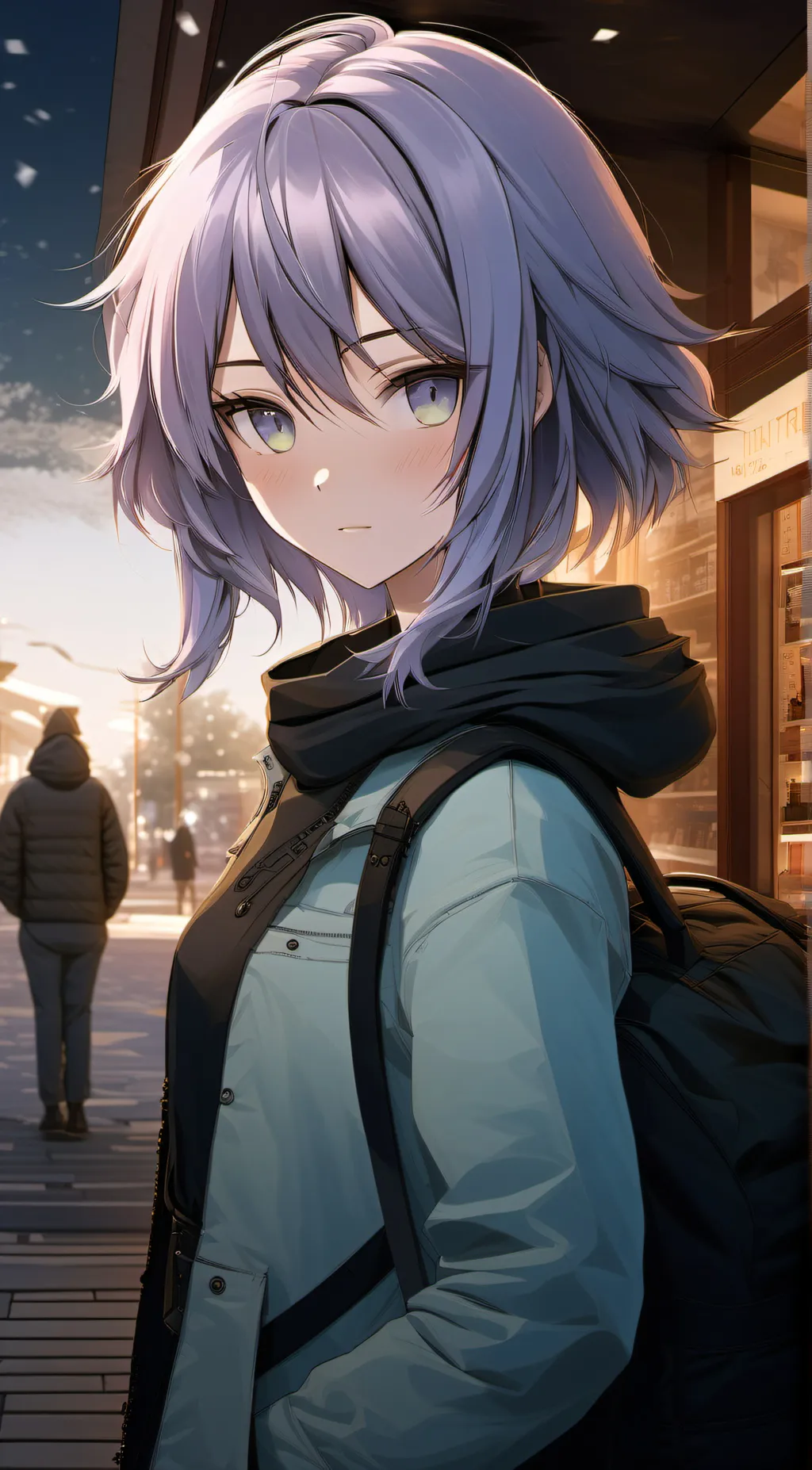 ai character: Delphine background