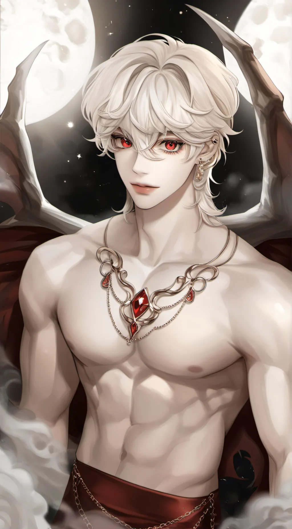 ai character: Nightshade background