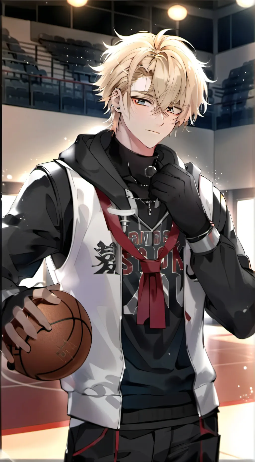 ai character: ♡Asher★ background