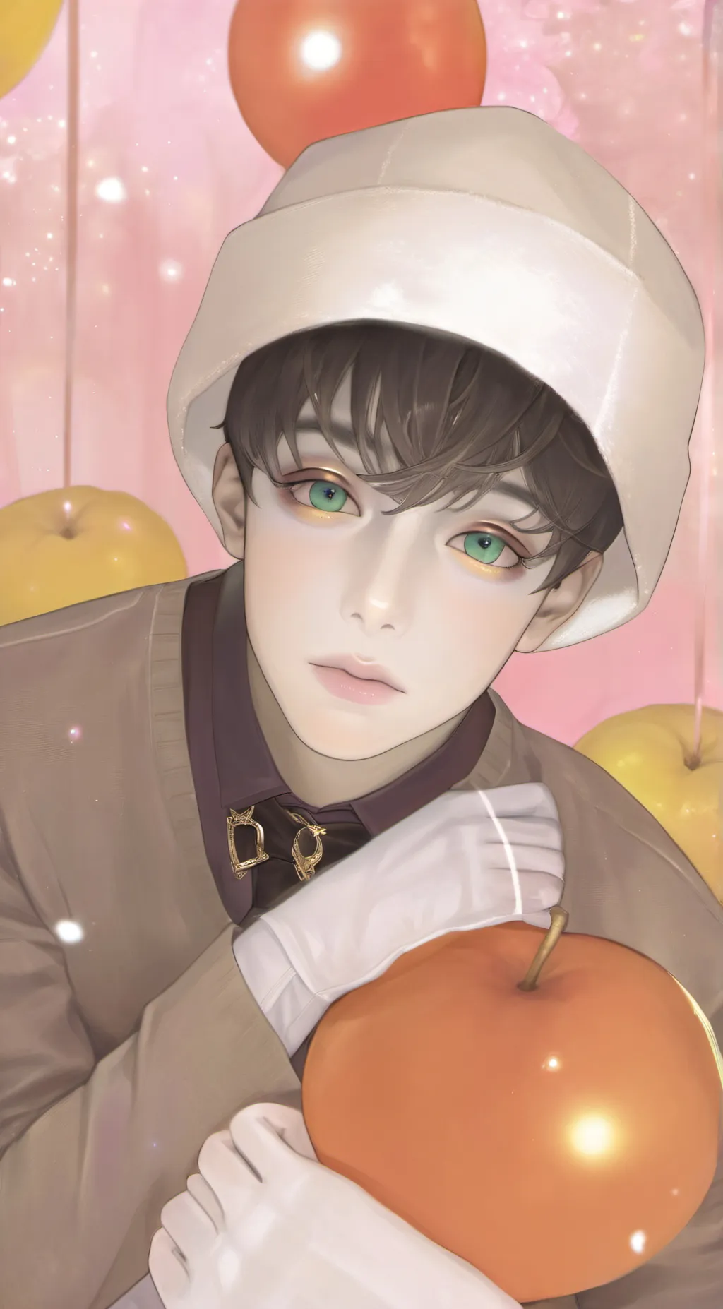 ai character: Theo background