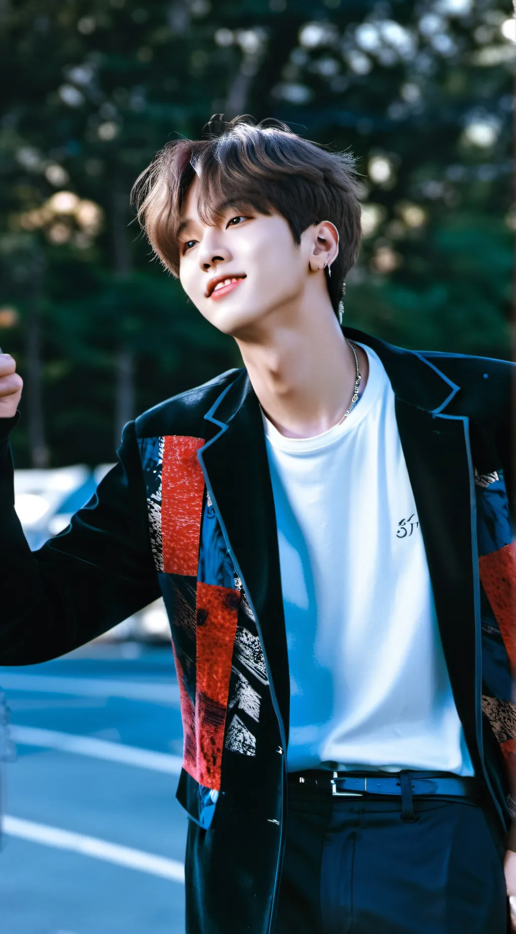 ai character: han jisung background