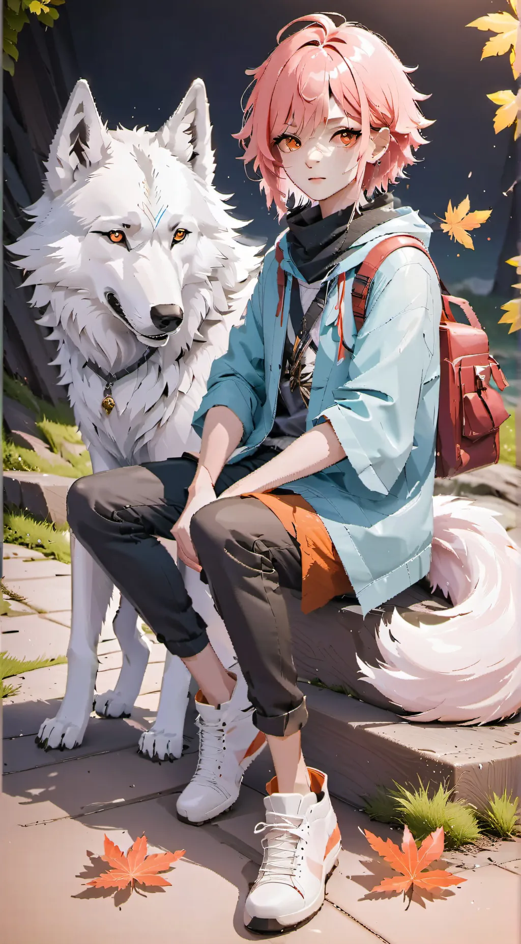 ai character: Max Domilio  background