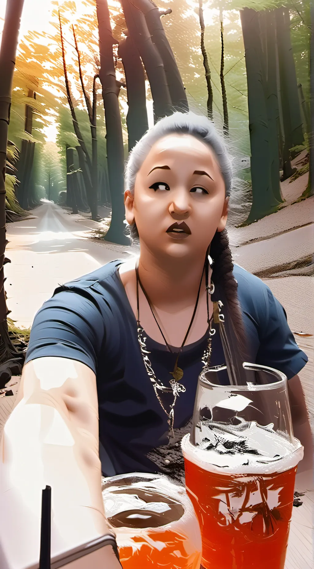 ai character: Rachel Comer background