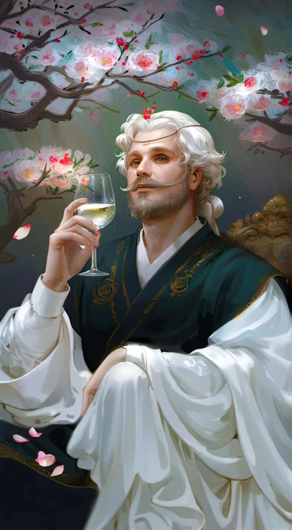 ai character: Lorre kari  background