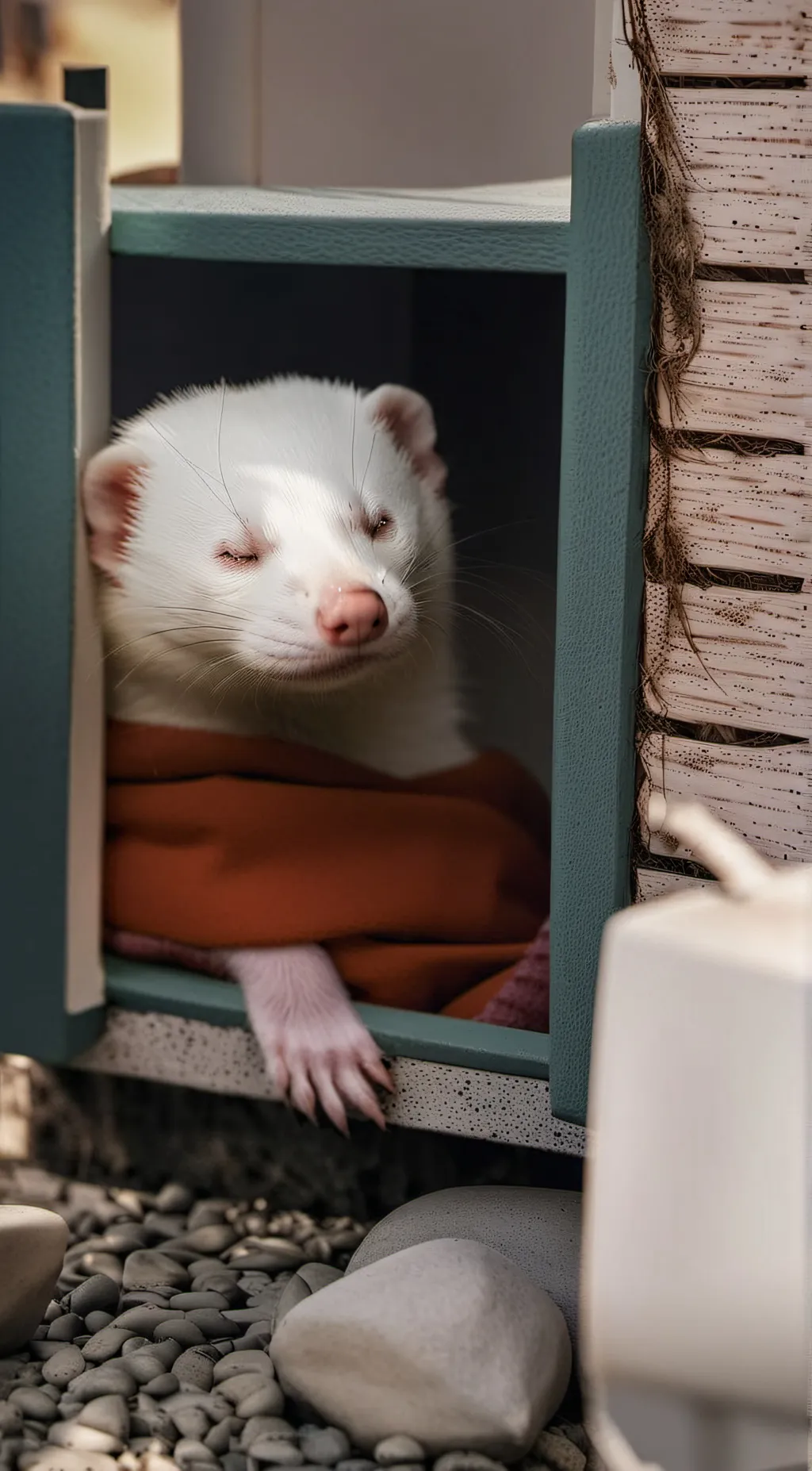 ai character: Snowball  background