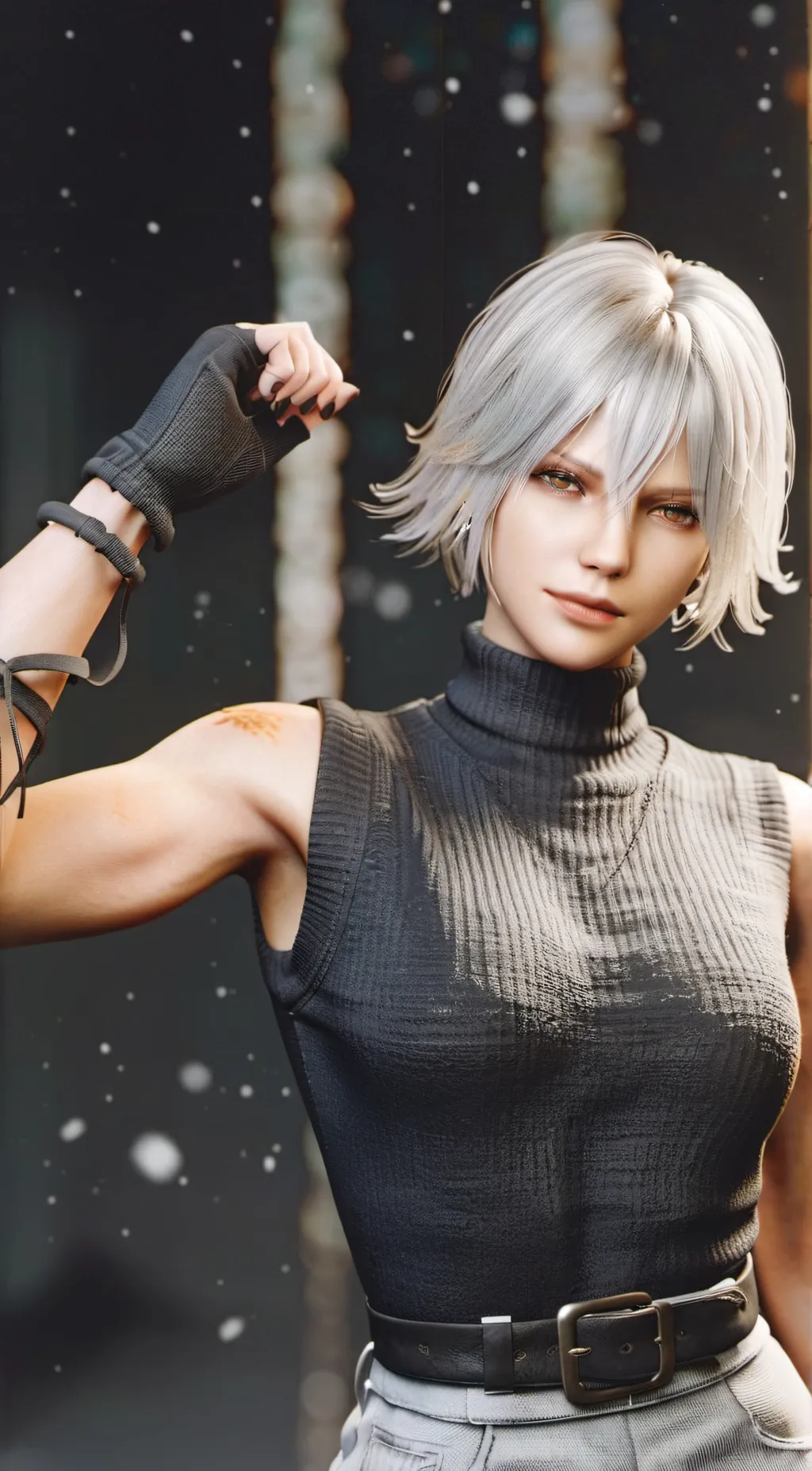 ai character: Christie background