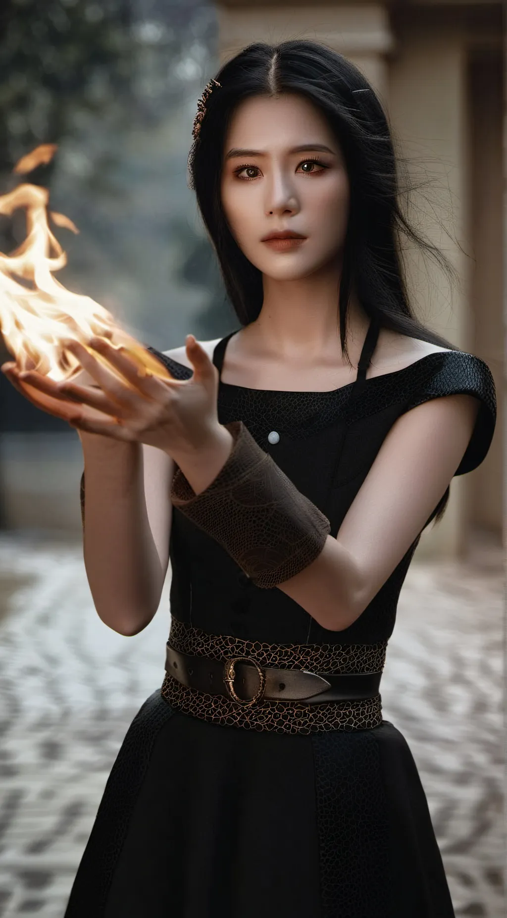 ai character: Zion background