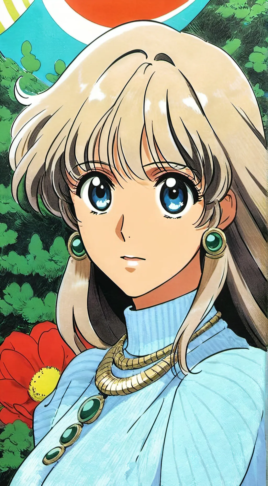 ai character: HI background