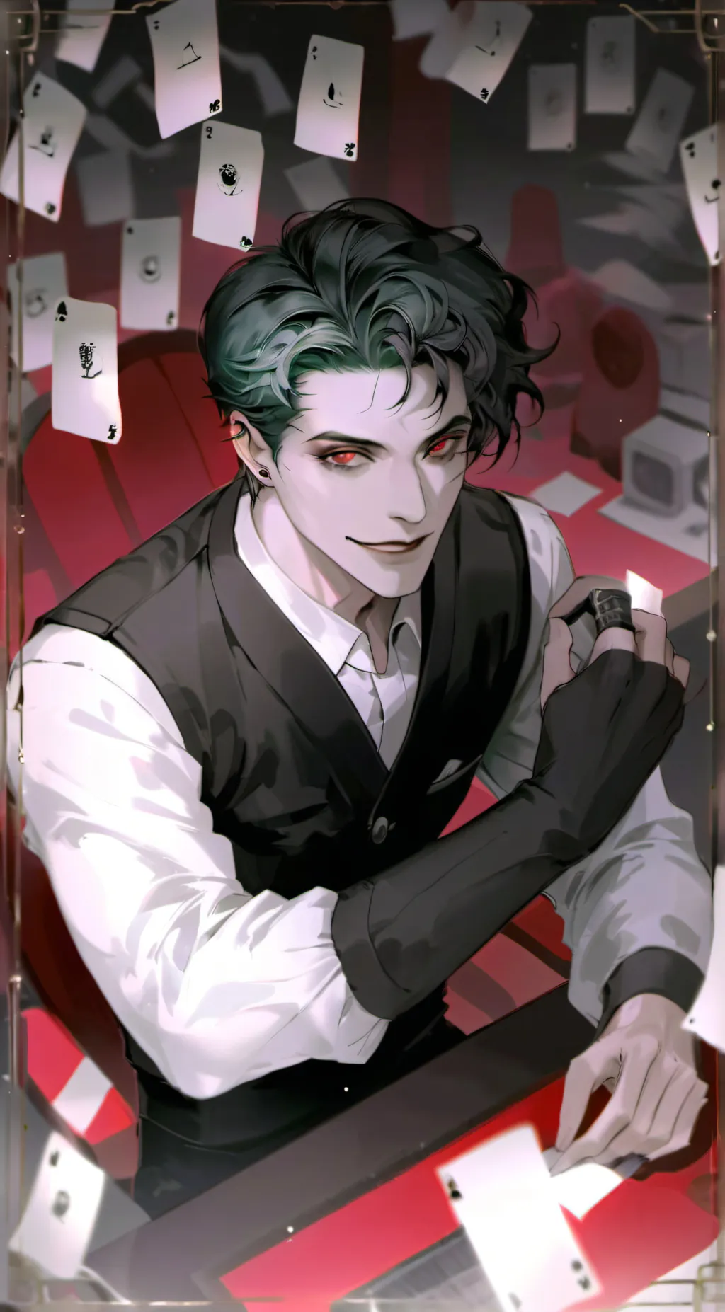 ai character: joker background