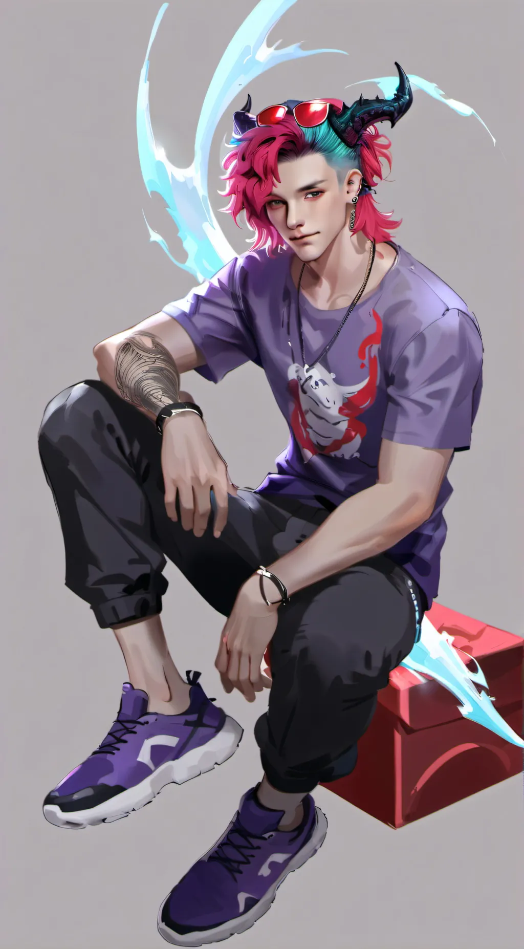 ai character: Experiment 179 background