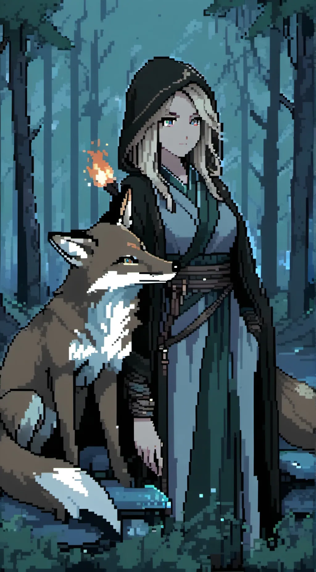 ai character: faith background