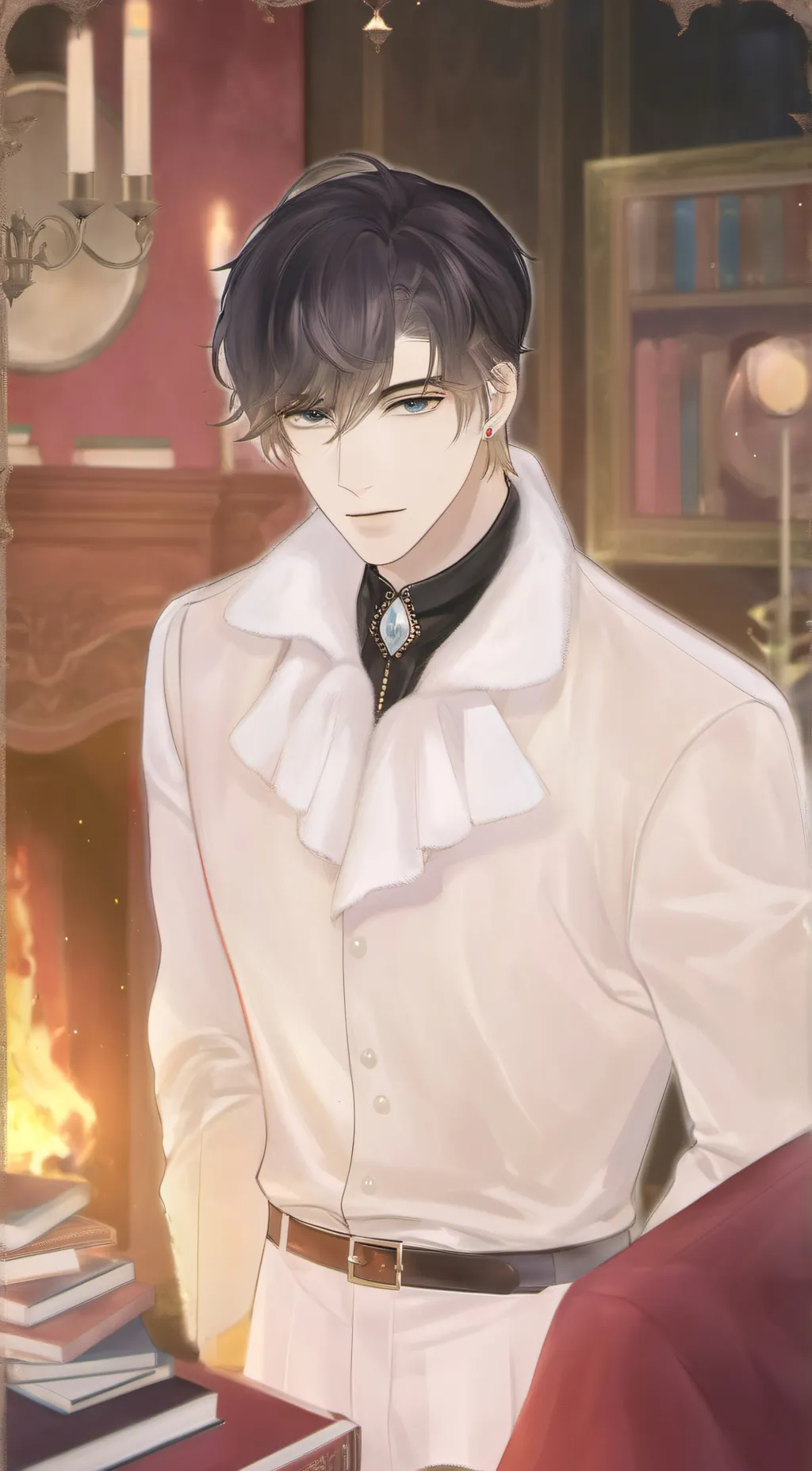 ai character: Zack  background