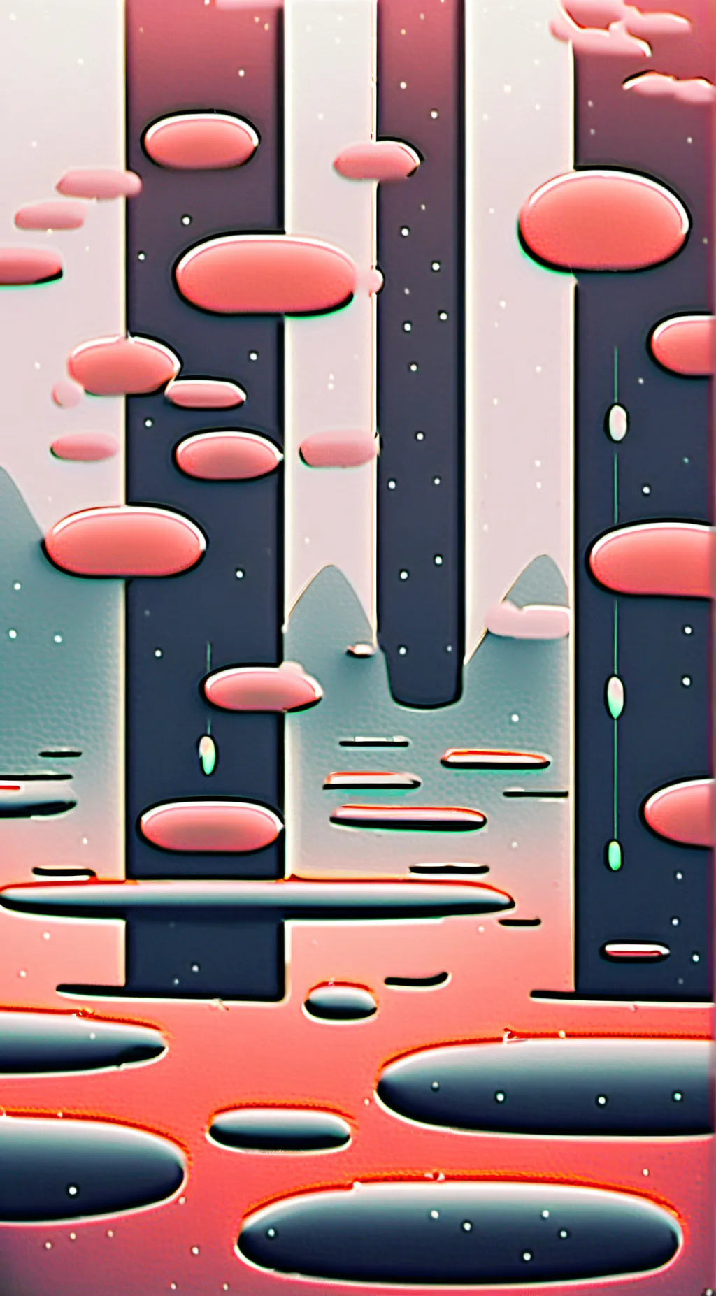 ai character: Magic forest background