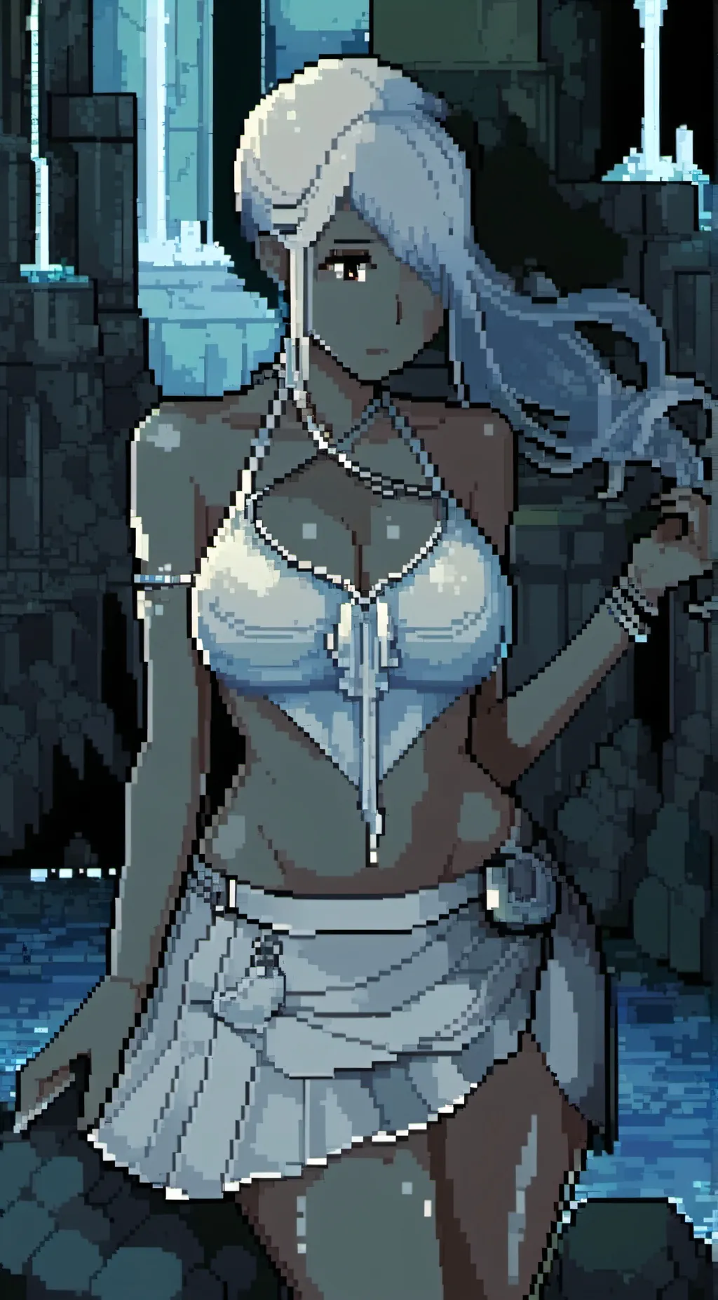 ai character: Aqua set  background