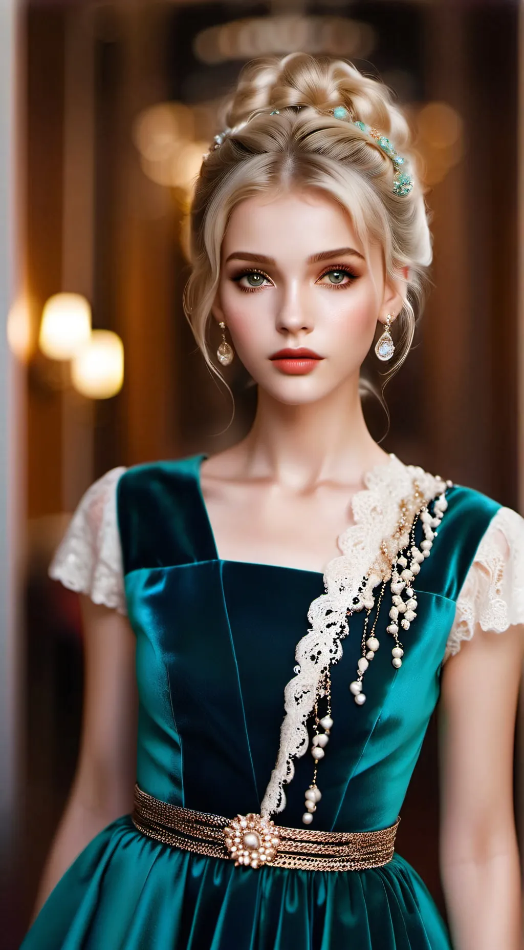 ai character: ALLENAH  background