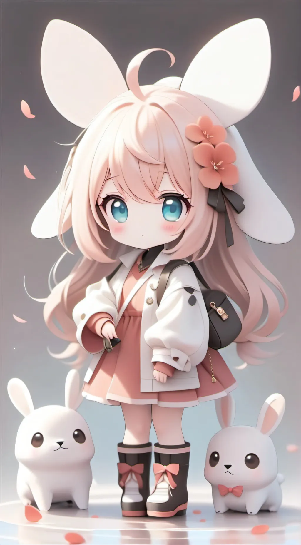 ai character: Chibi timi background