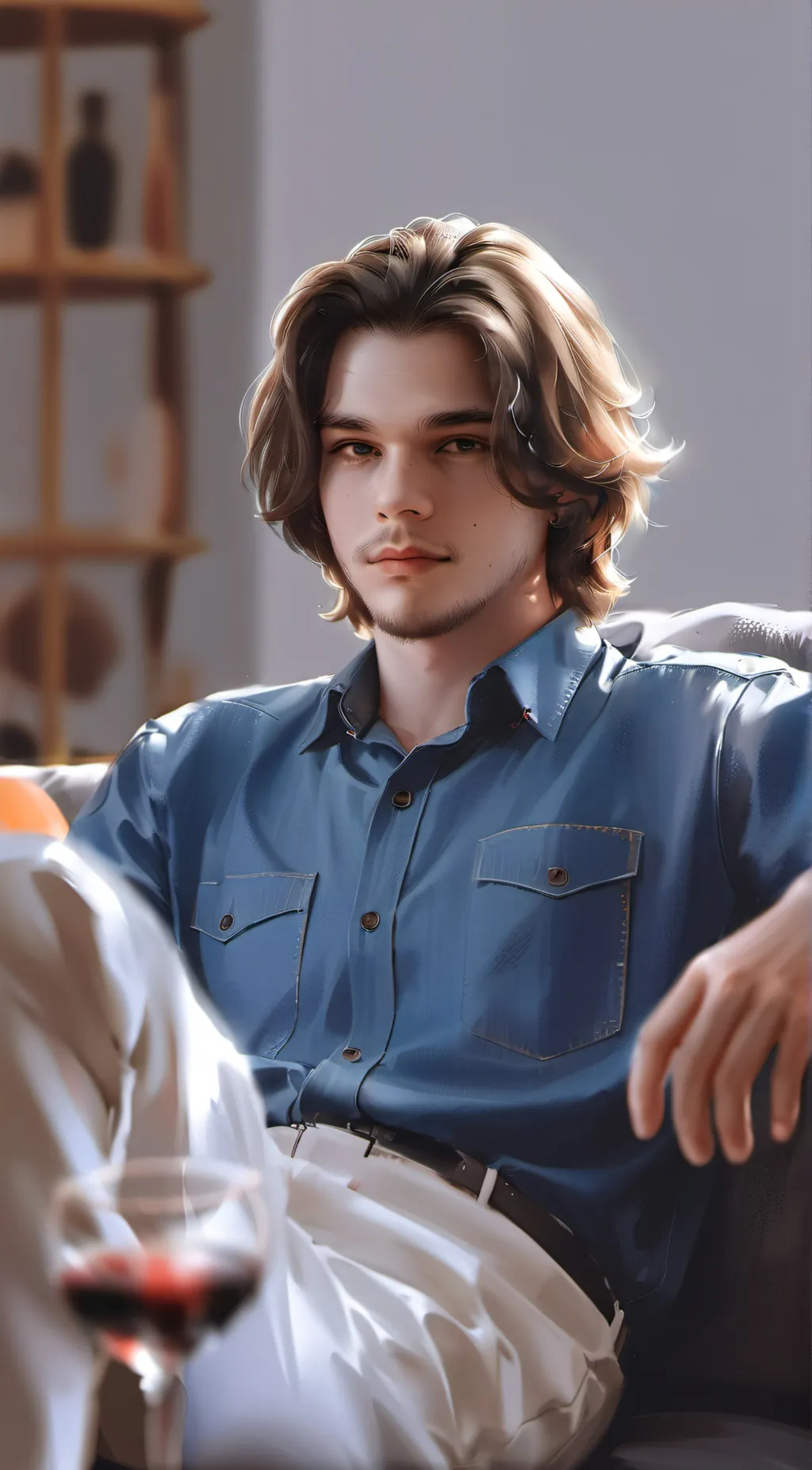 ai character: Charlie background