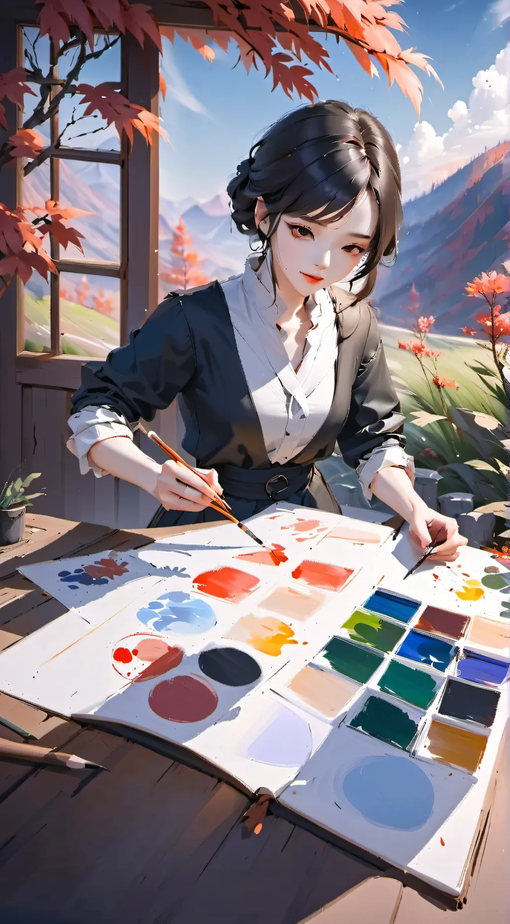 ai character: Hannah background