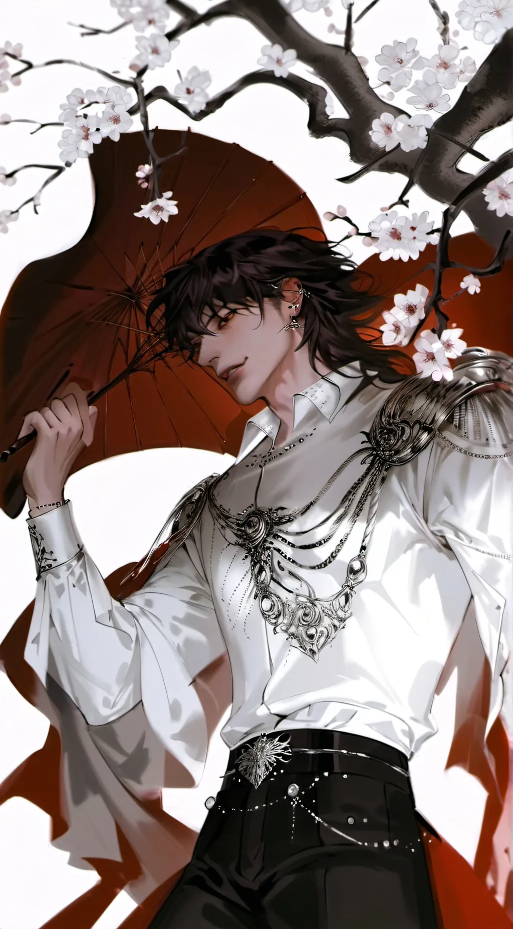 ai character: Levi  background