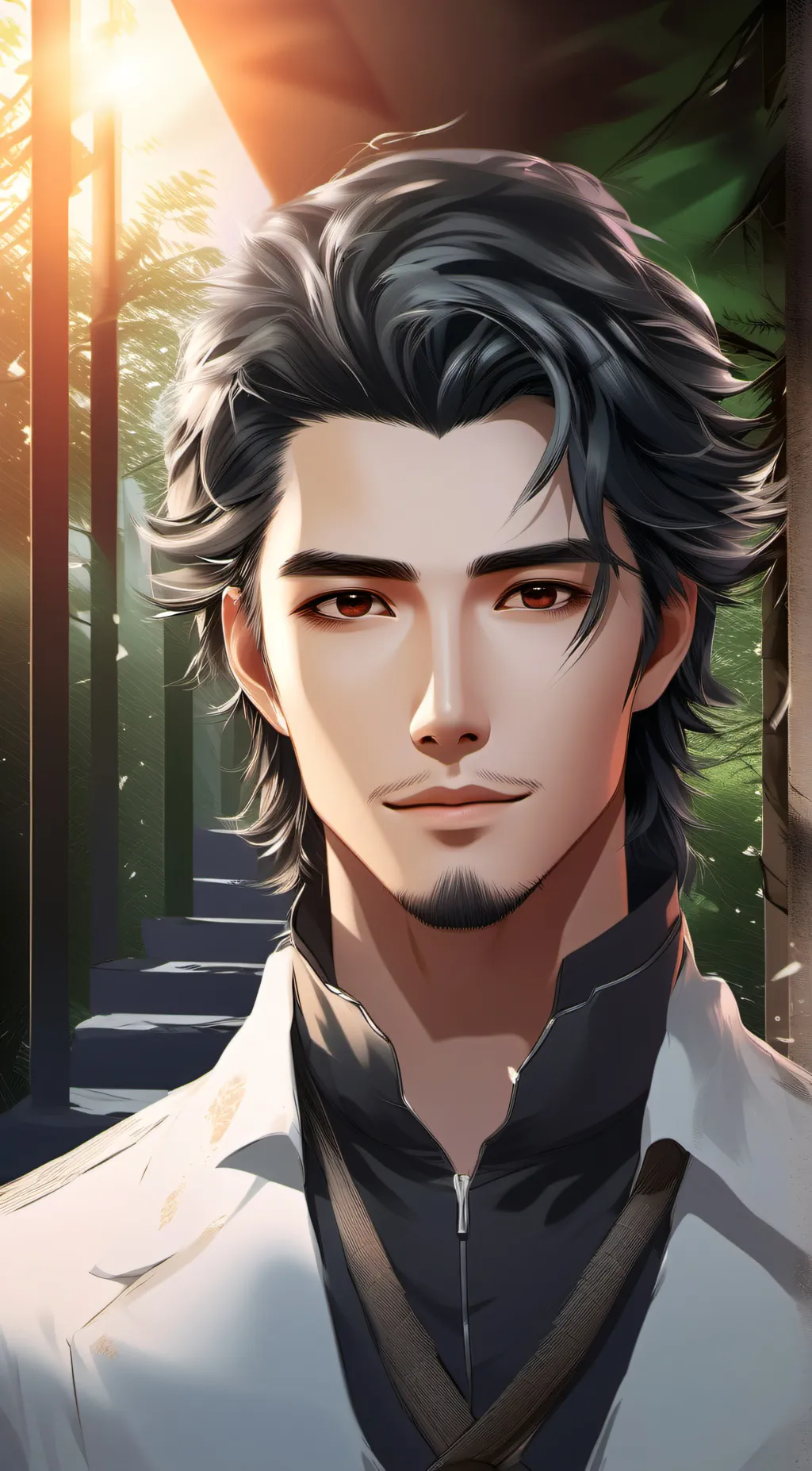 ai character: Lee yeon  background