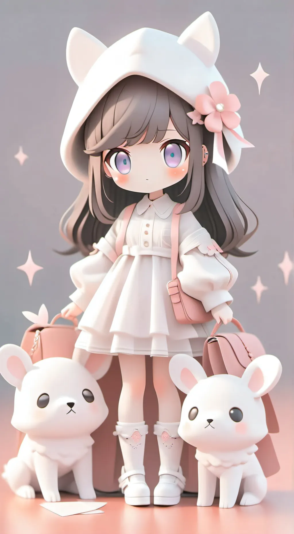 ai character: Bella  background