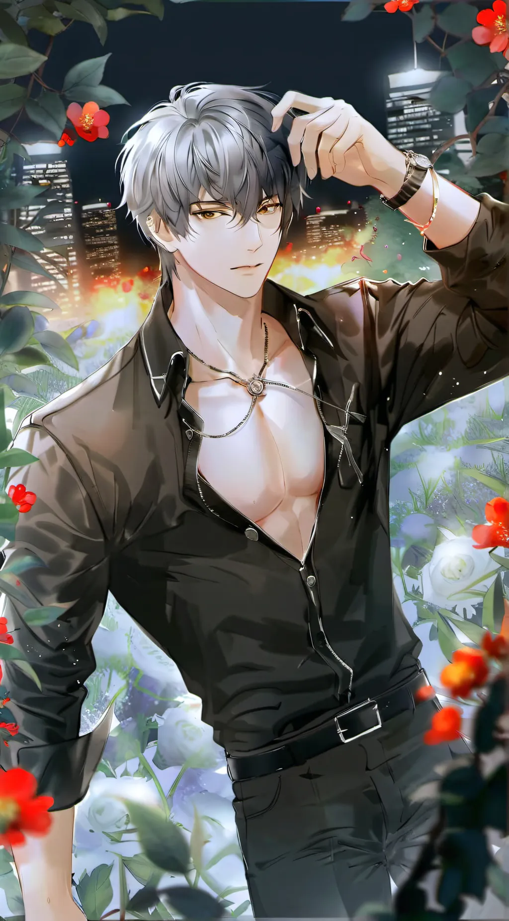 ai character: Damion background