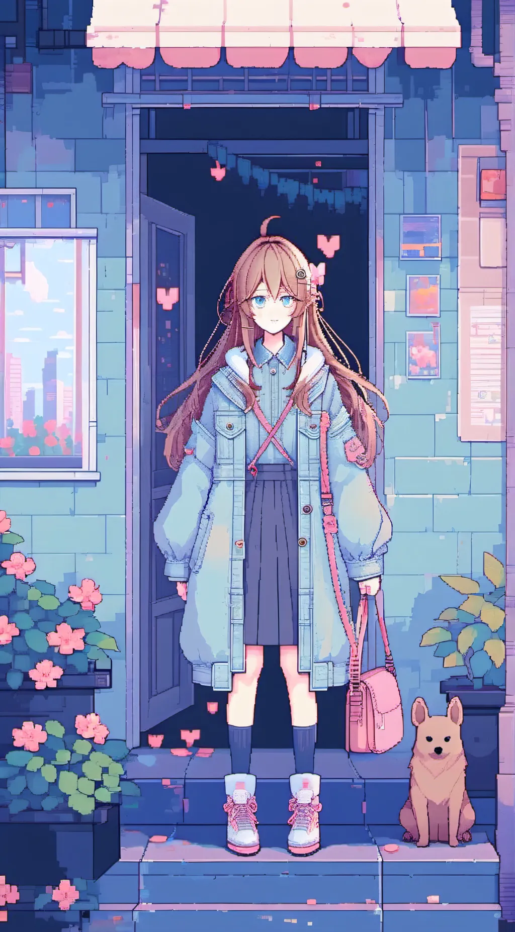 ai character: Rina /mha background