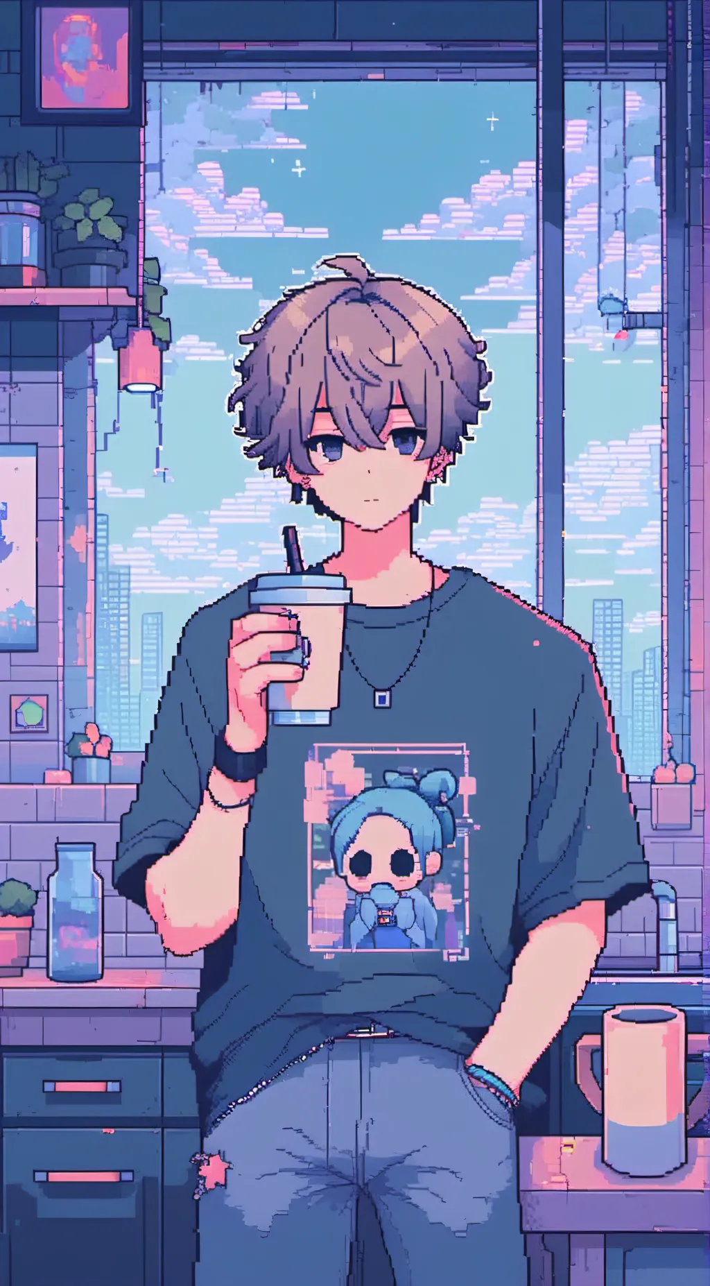 ai character: Kai background