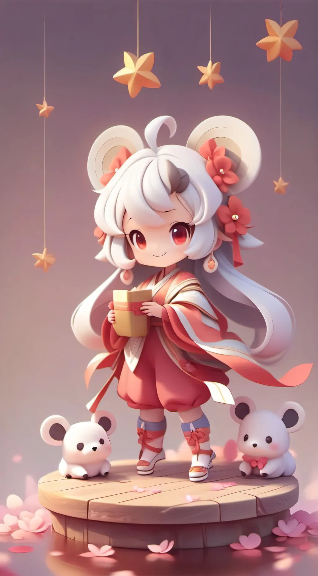 ai character: Serena background