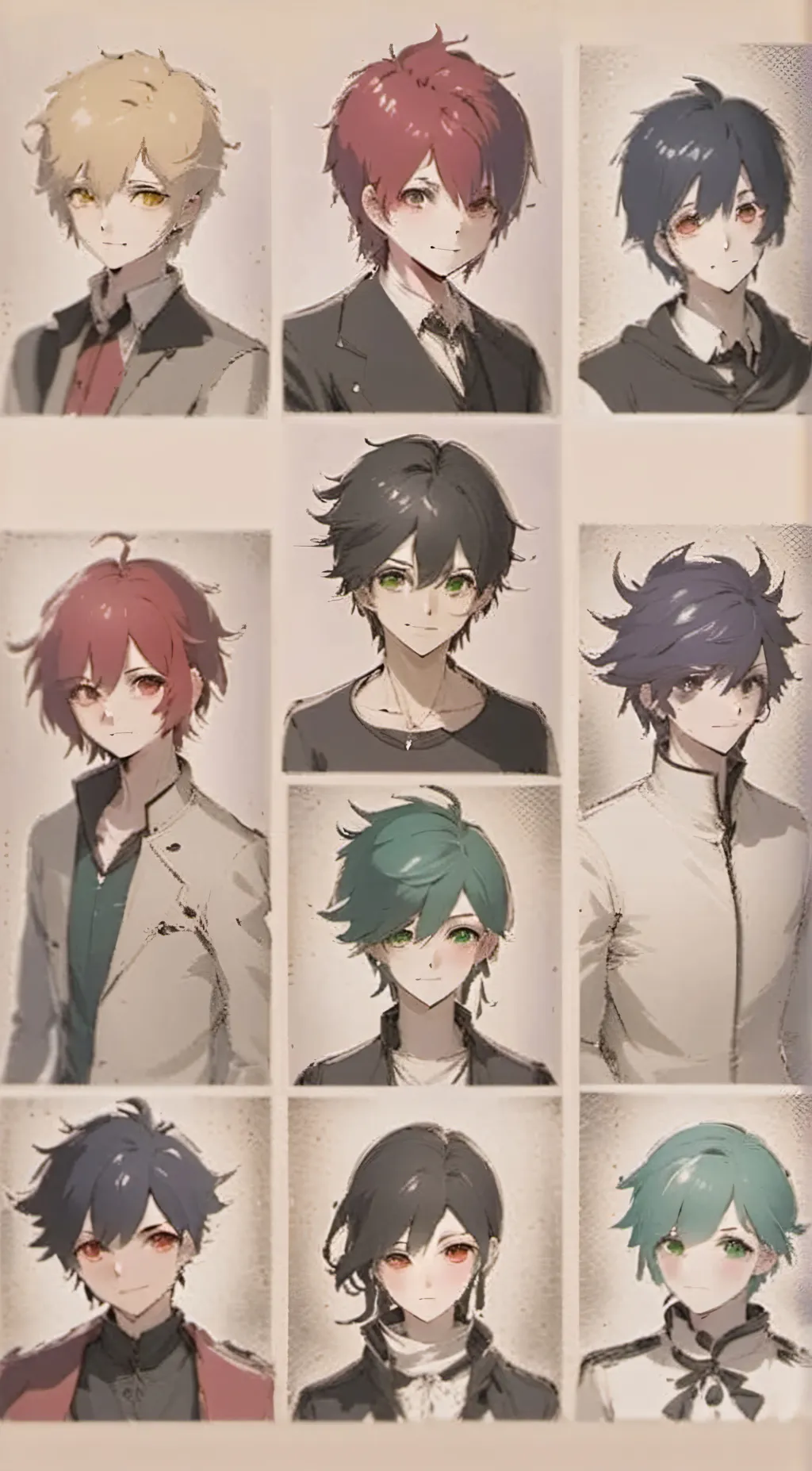 ai character: Anemo boys background