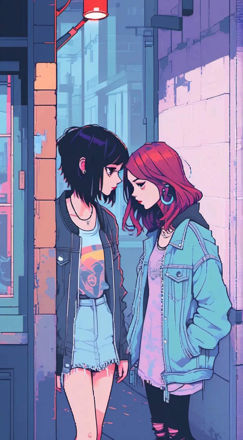 ai character: raven background