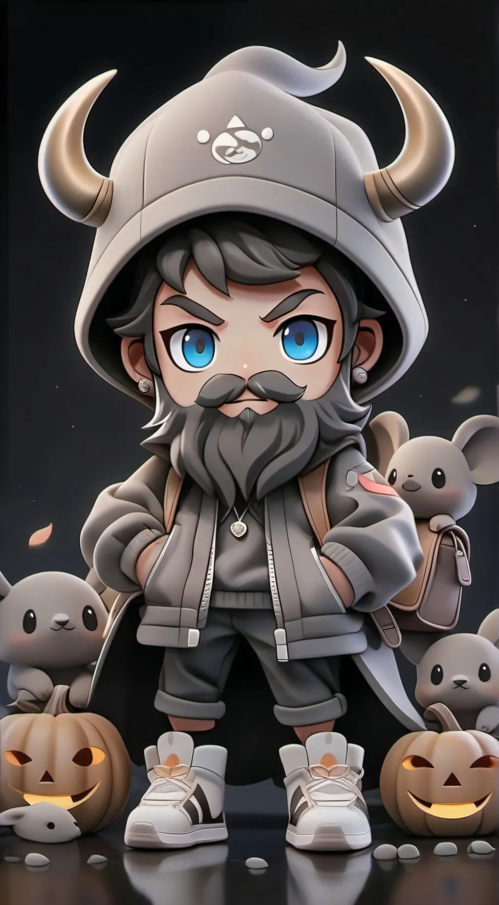 ai character: noo background