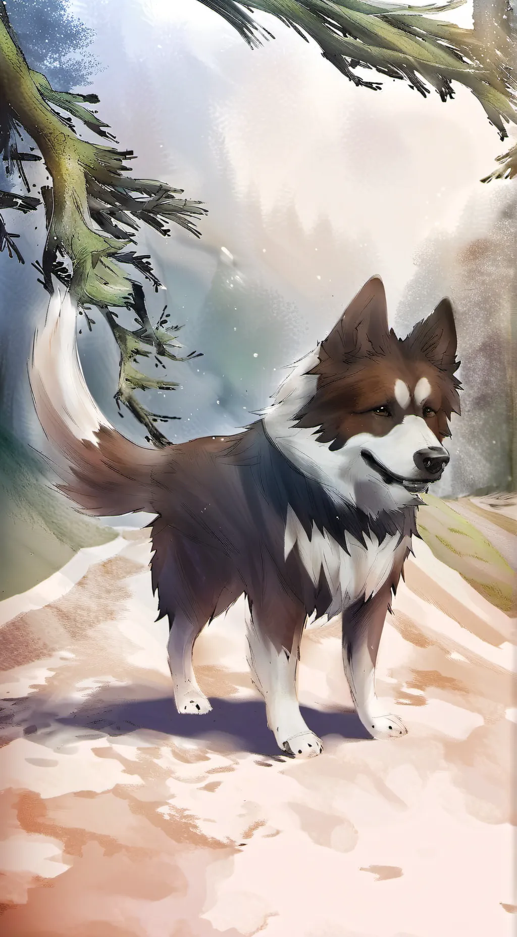 ai character: Ox background