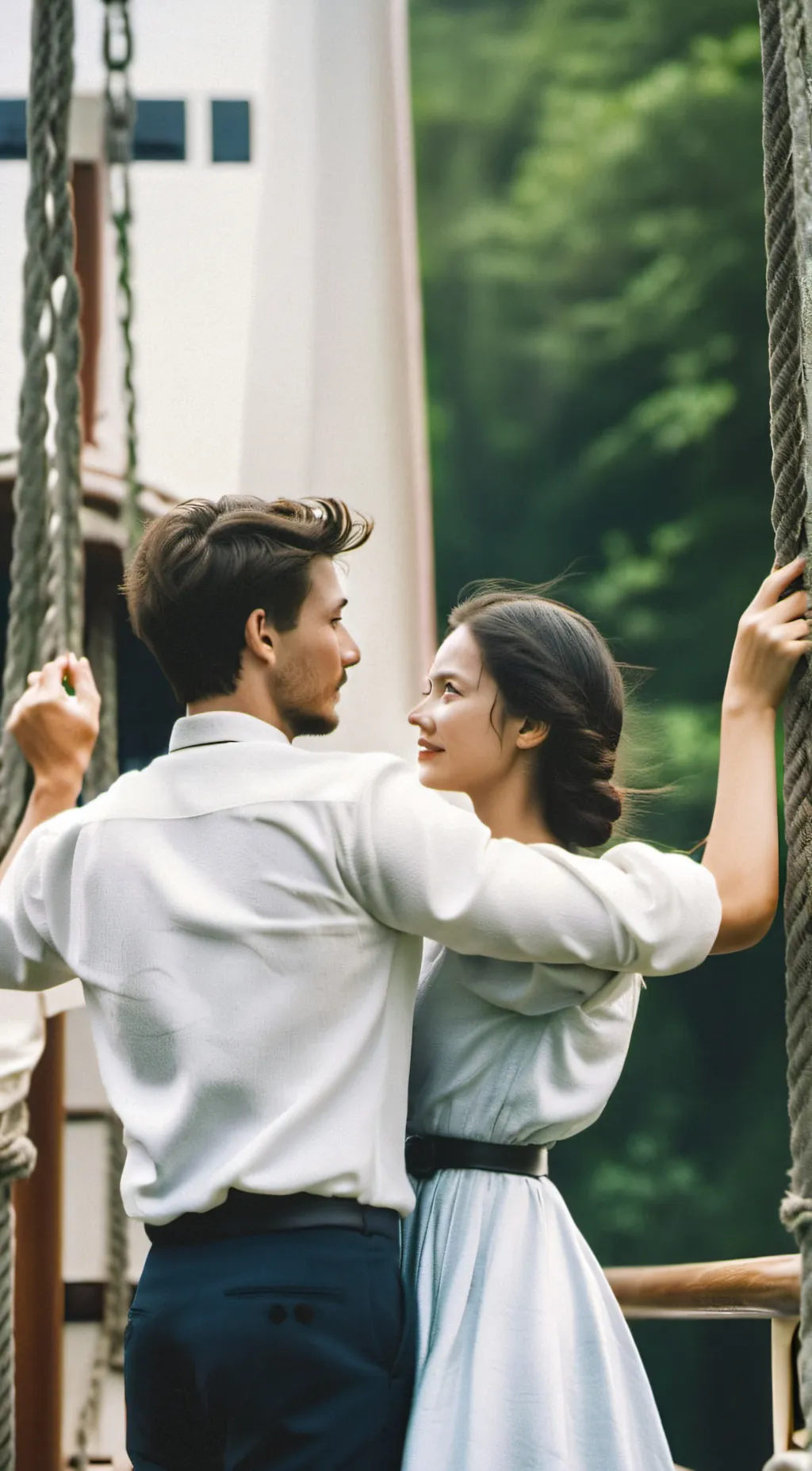 ai character: slaley and Mahmoud background