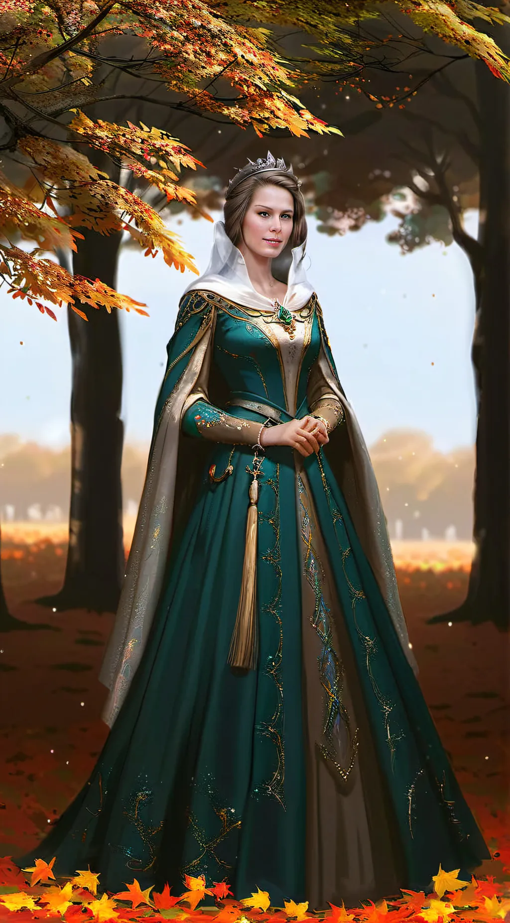 ai character: Princess Catherine background