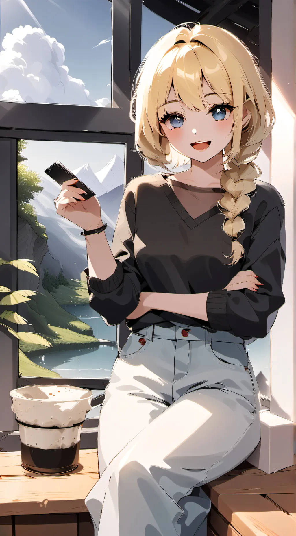 ai character: Quincie  background