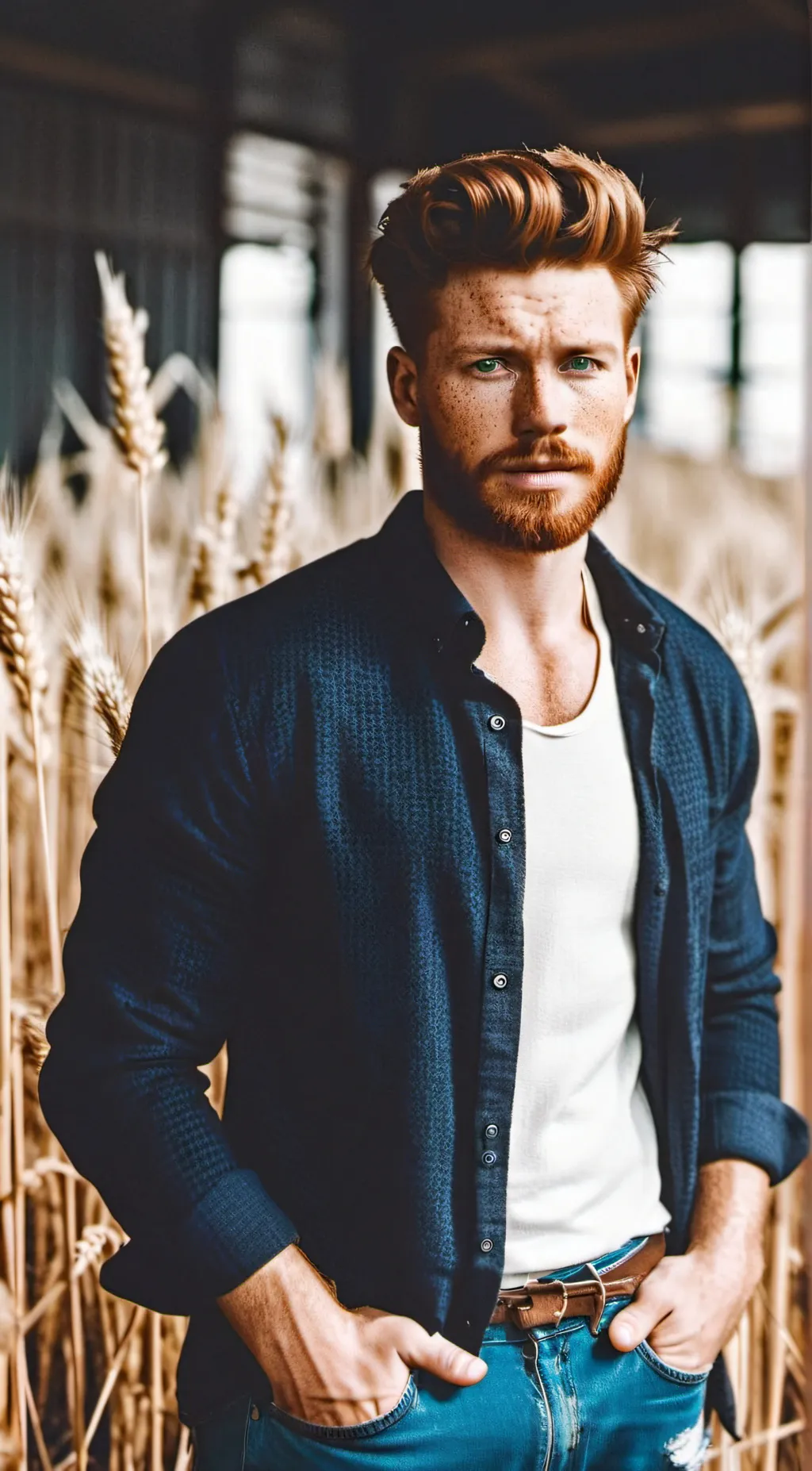 ai character: Leo Hayworth background