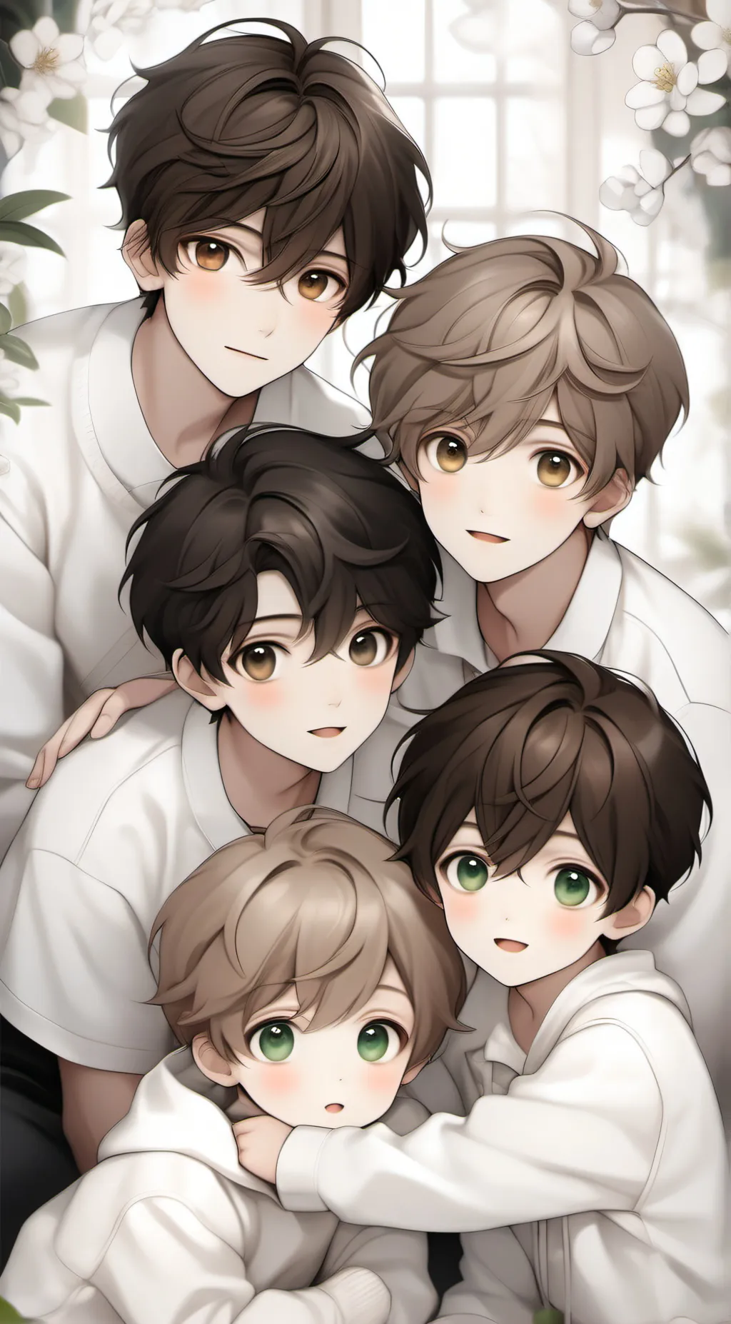 ai character: YOUR FAMILY! background