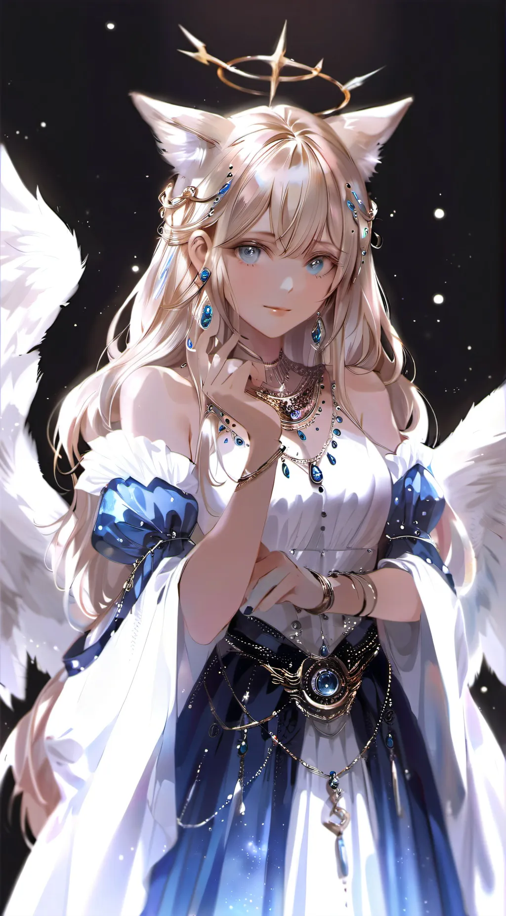 ai character: Amy  background