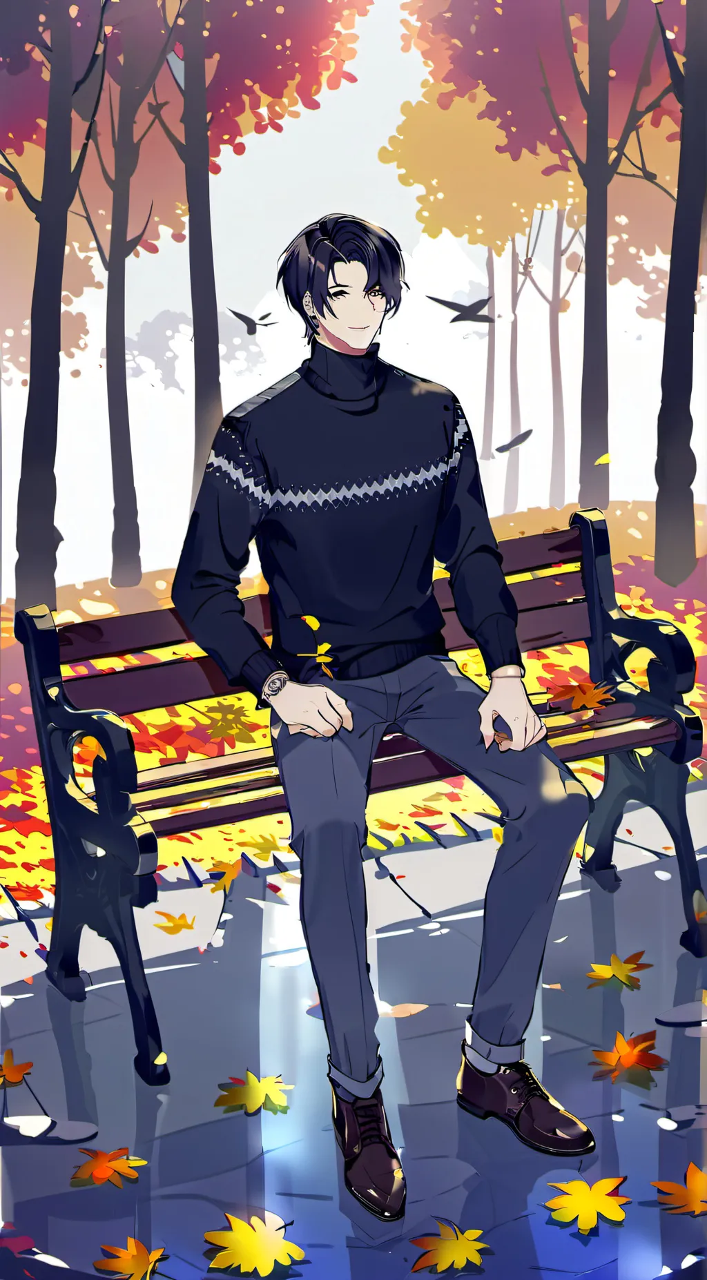 ai character: kai background