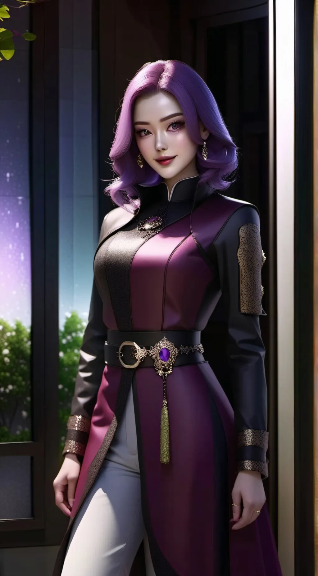 ai character: Grace Sterner background