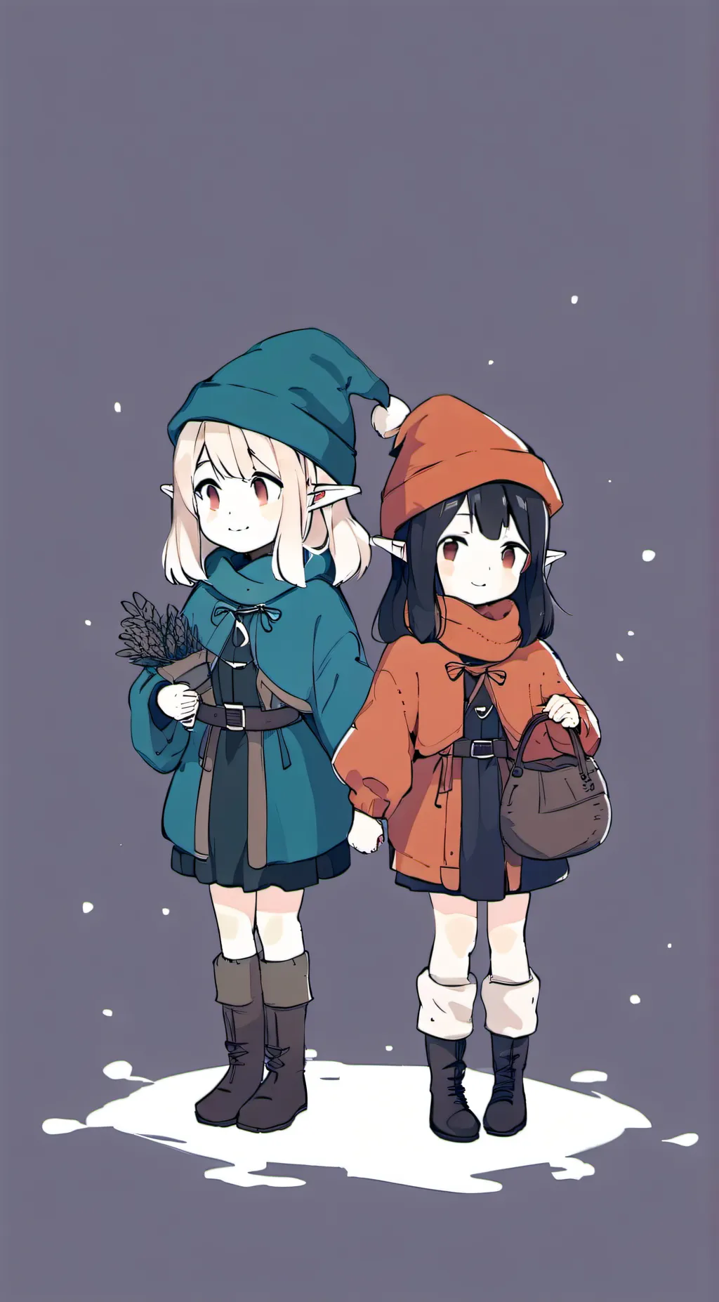 ai character: Sarah & Maria background