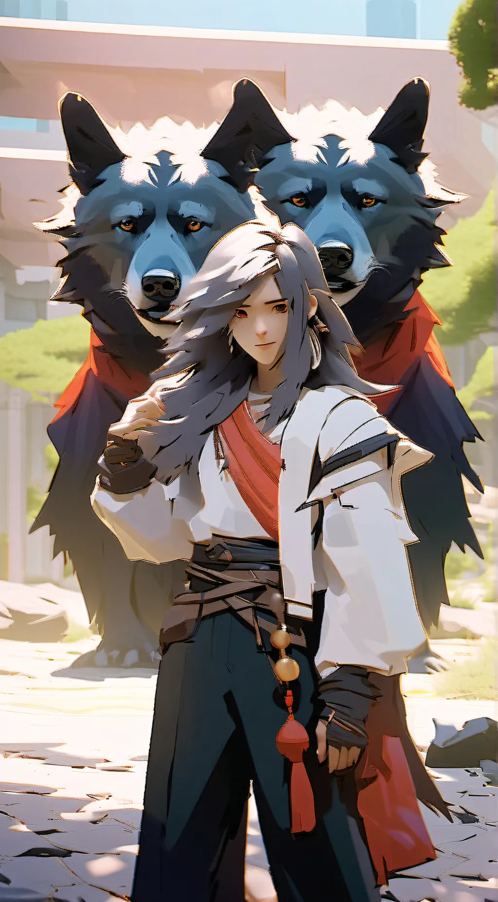 ai character: Afty background