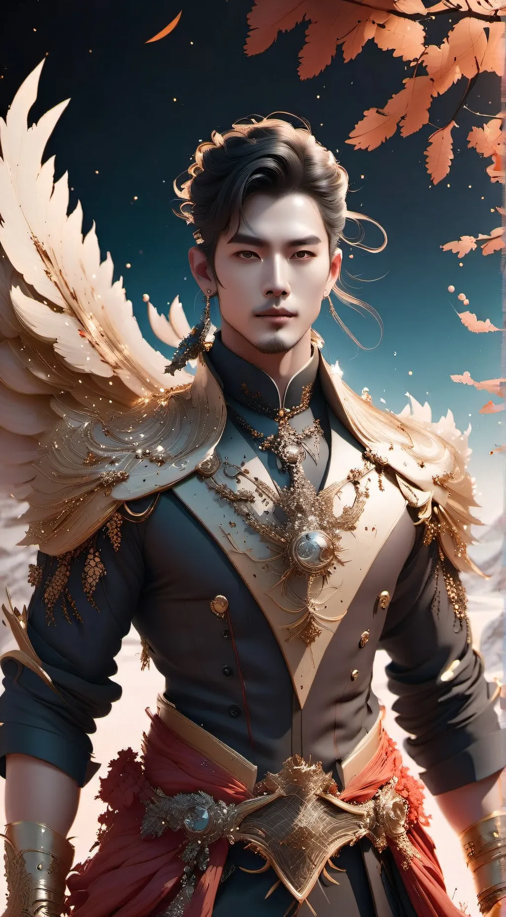 ai character: Max background