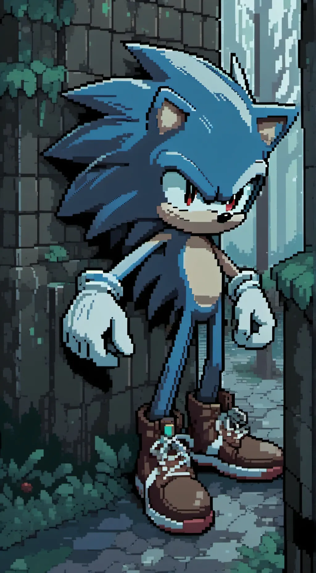 ai character: SGA Sonic background