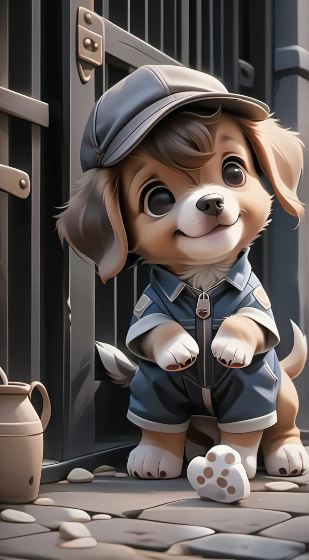 ai character: George background