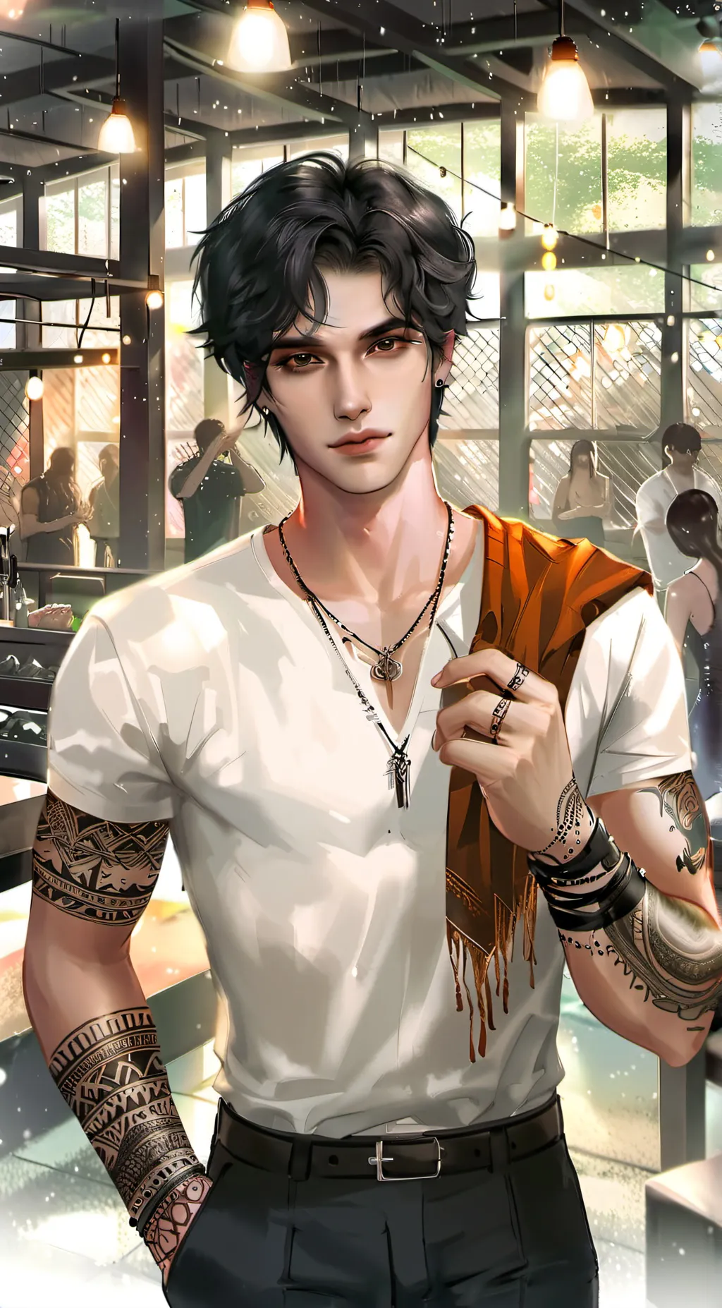 ai character: Silas background