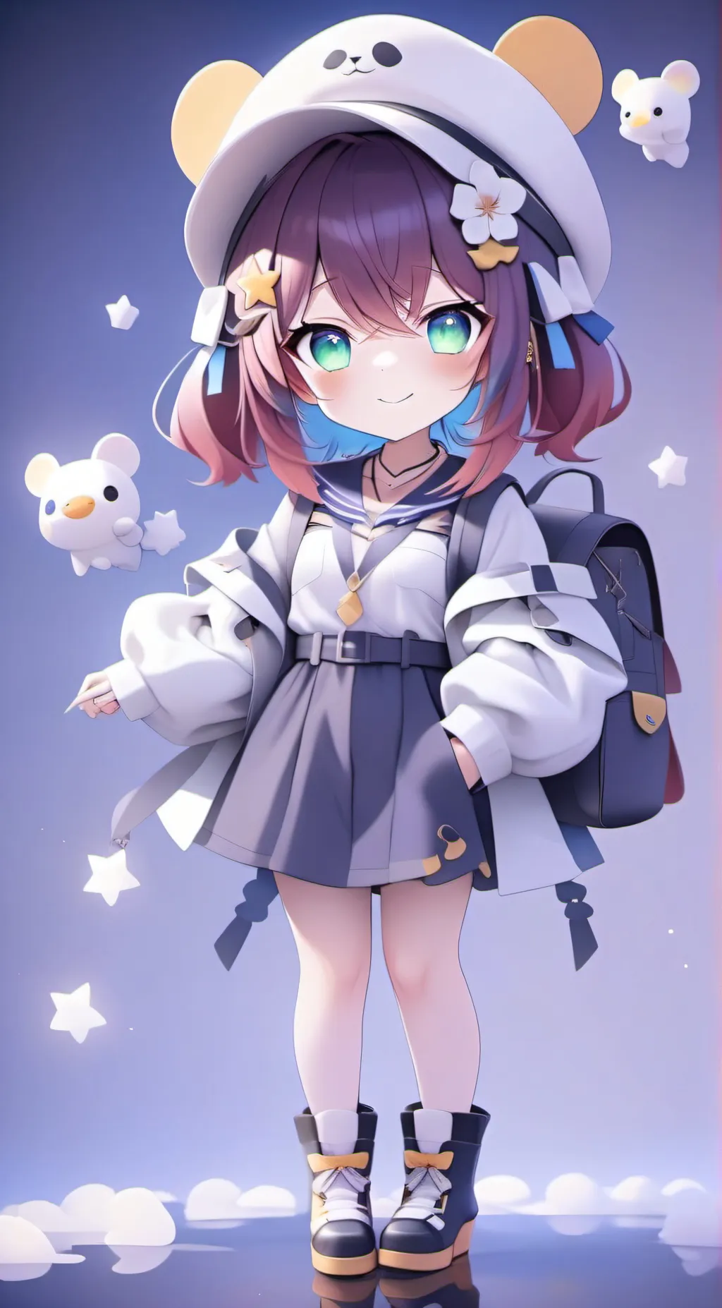 ai character: Klein  background