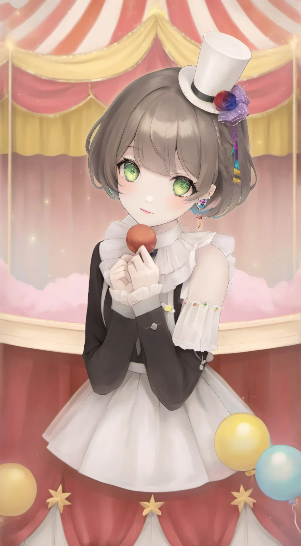 ai character: tadc  background